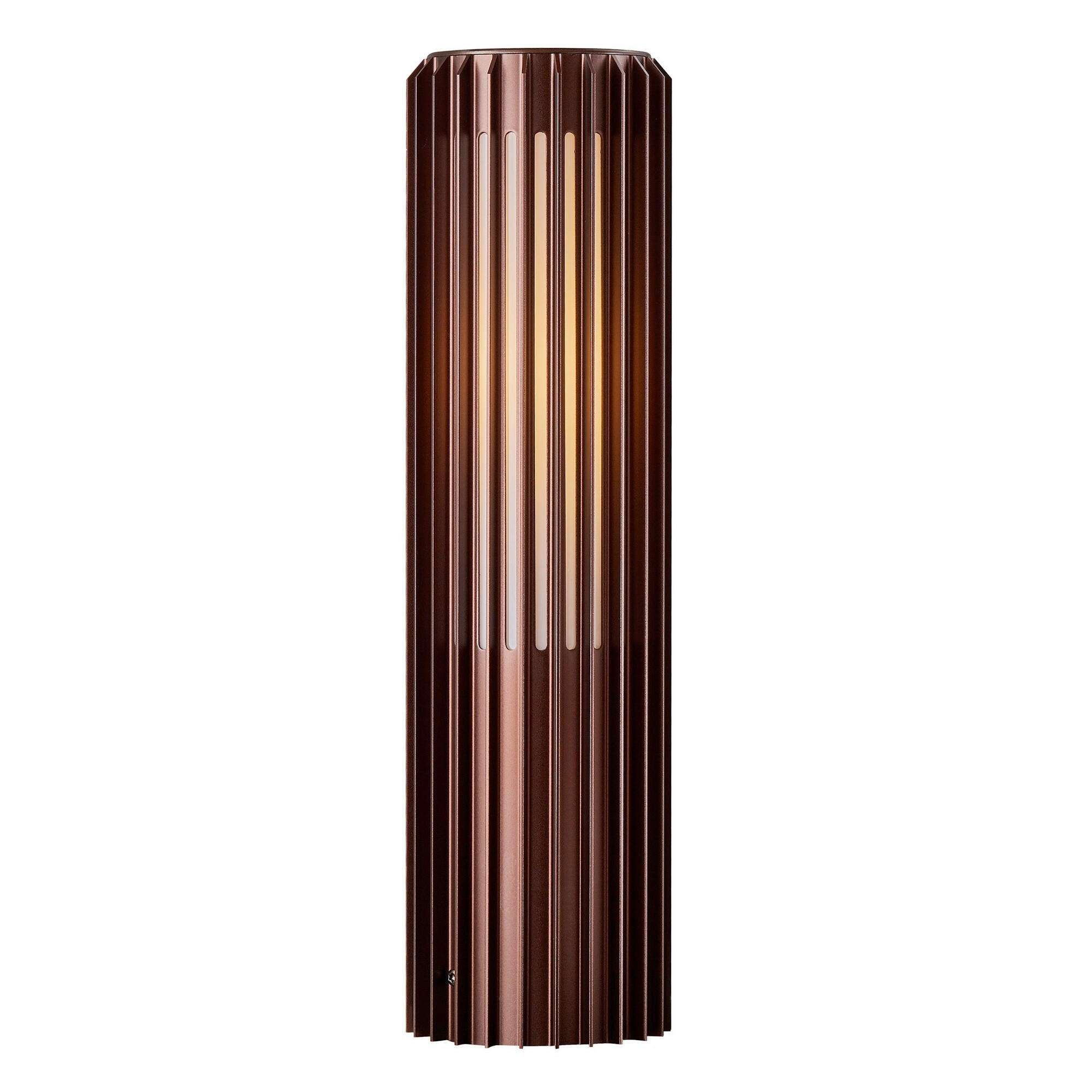WEGELEUCHTE 12,4/45,4 cm   - Braun, Design, Metall (12,4/45,4cm) - Nordlux