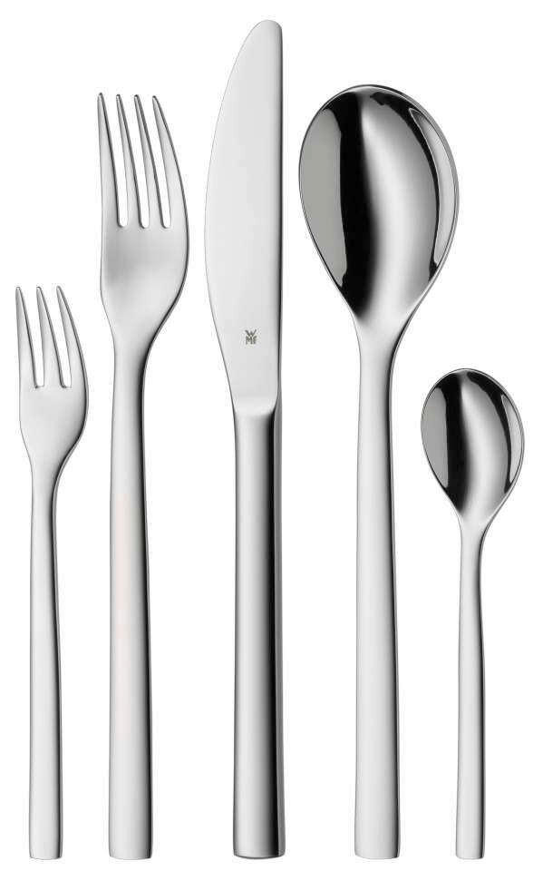 SADA PŘÍBORŮ, nerezová ocel, 30dílné - barvy nerez oceli, Basics, kov (1.94kg) - WMF