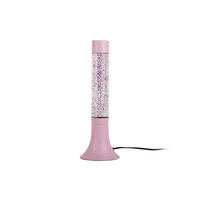 LAMPA SE TŘPYTKAMI, 13/13/37.5 cm - pink, Basics (13/13/37.5cm) - Leitmotiv