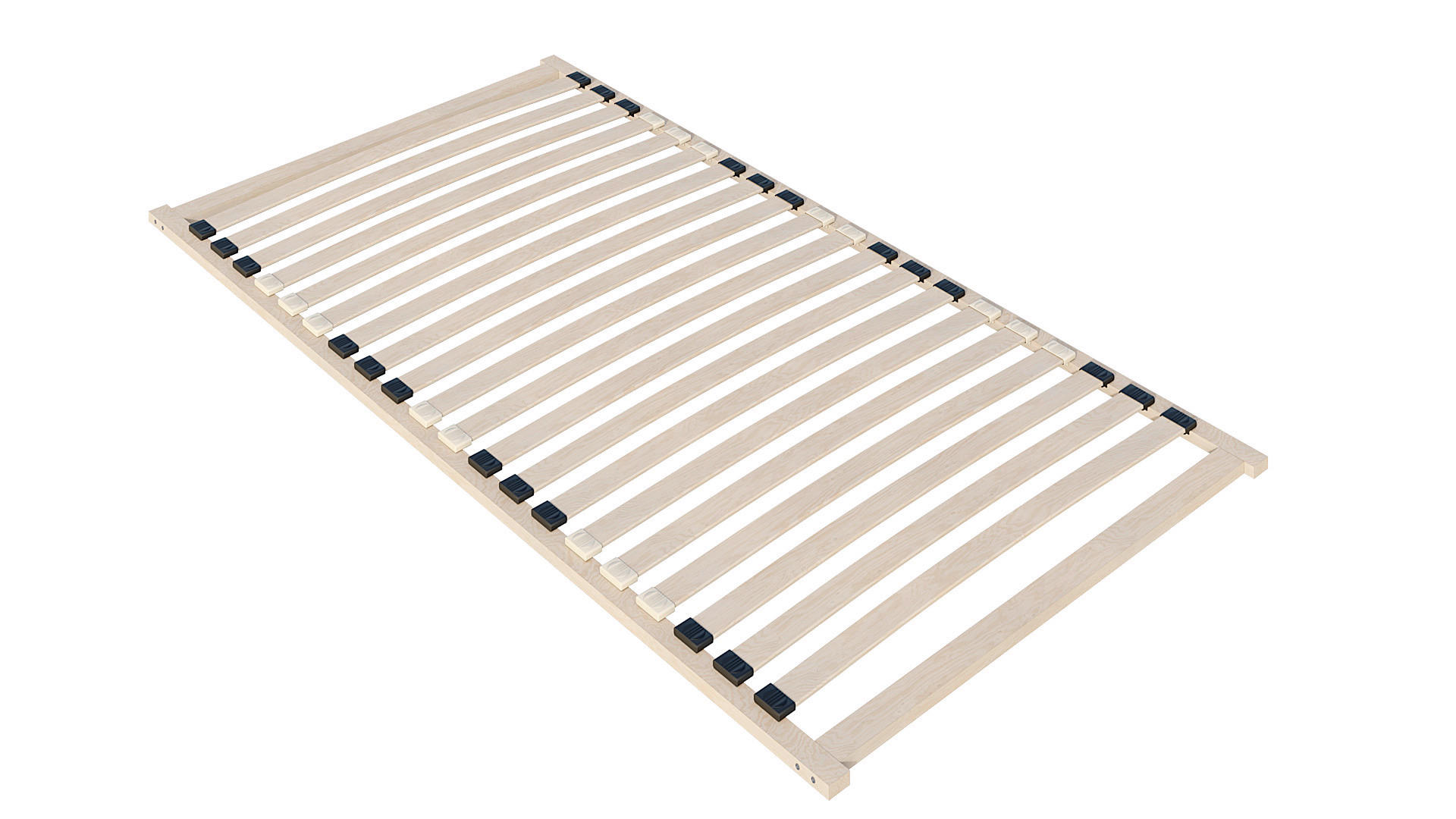 LATTENROST BASIC FRAME SLIM 28 NV 100/200 cm Kernbirke  - Birkefarben/Erlefarben, Basics, Holz/Holzwerkstoff (100/200cm) - MID.YOU