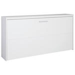 KLAPPBETT 90/200 cm Weiß  - Dunkelgrau/Weiß, Design, Holz/Holzwerkstoff (90/200cm) - Xora