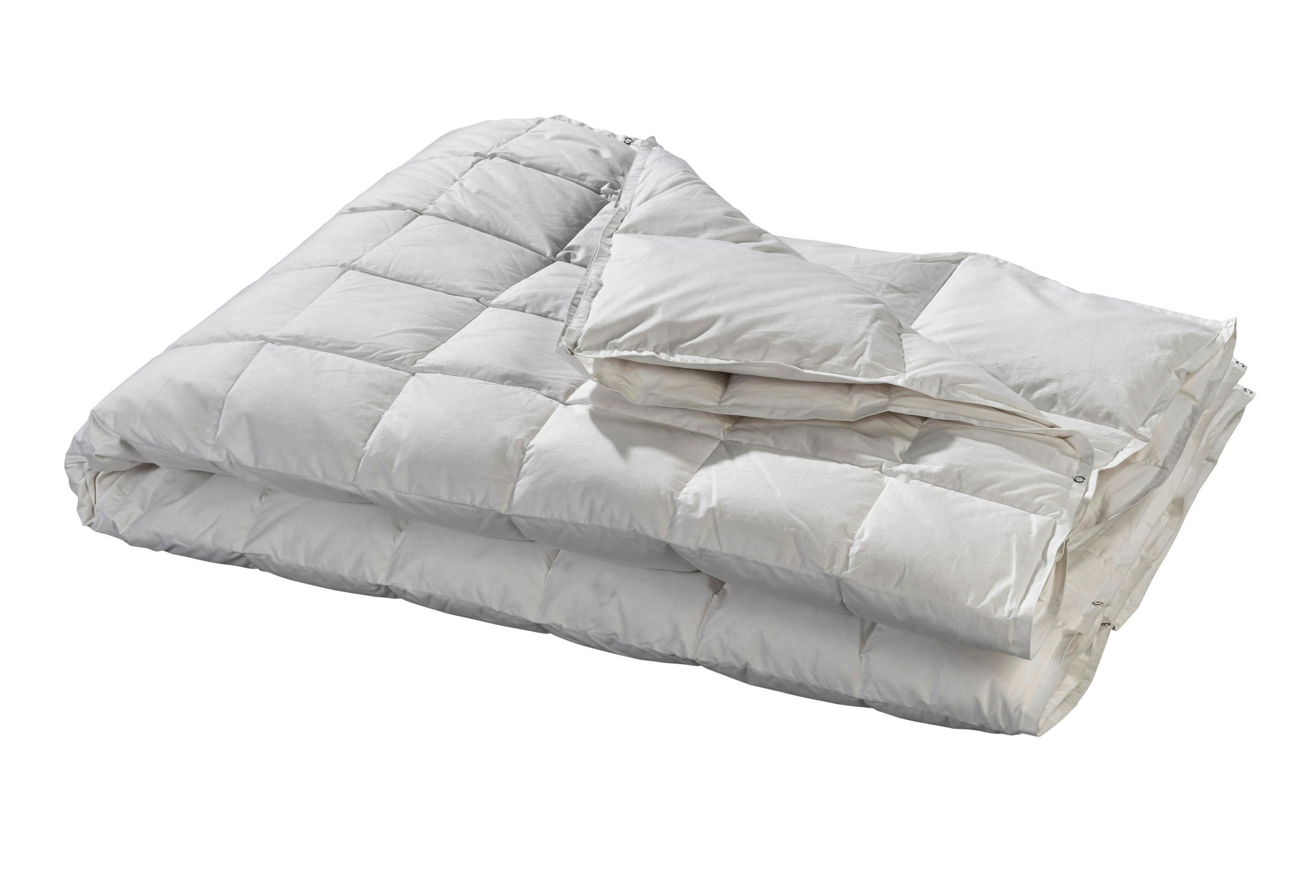 VIERJAHRESZEITENDECKE 200/210 cm Jumana 4-Saison  - Weiss, Basics (200/210cm) - Billerbeck