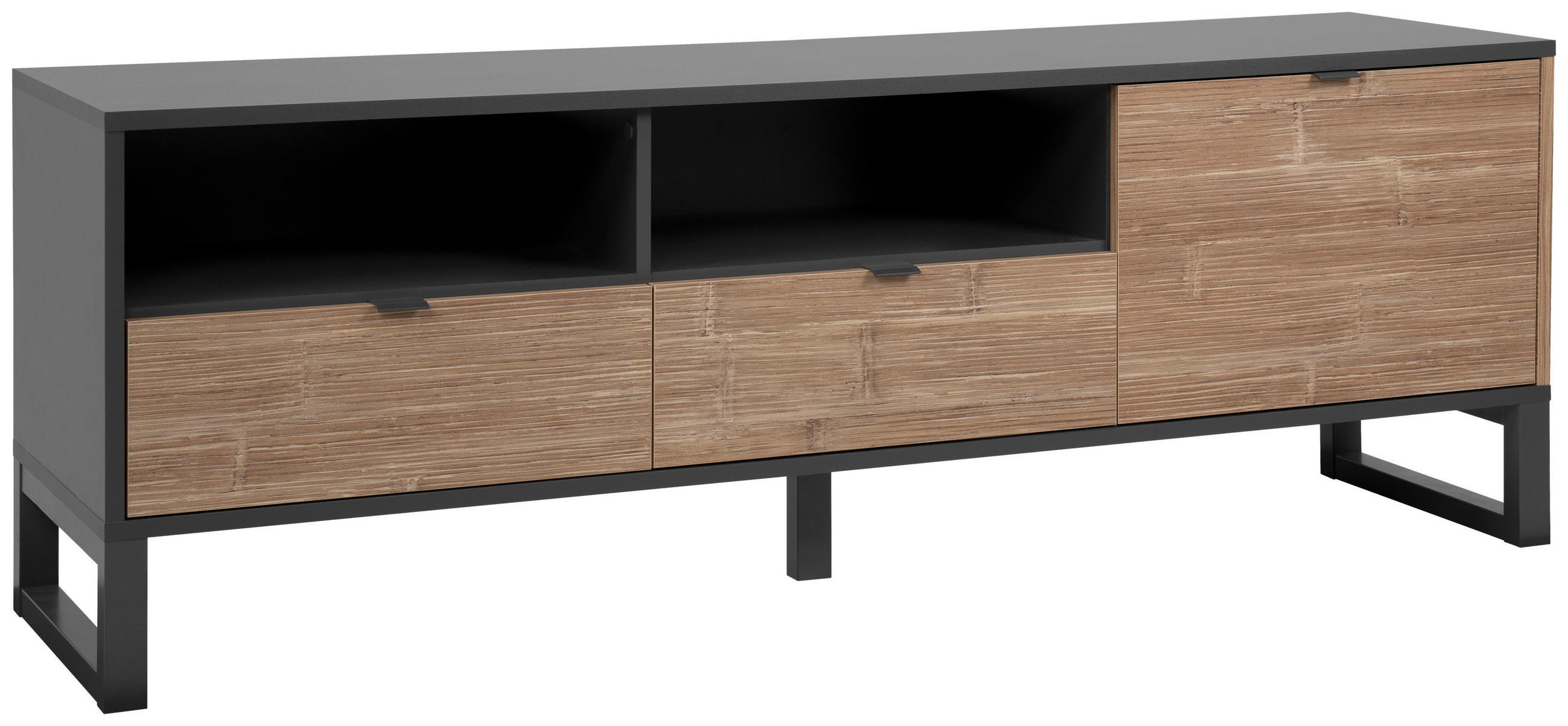 TV-ELEMENT - Anthrazit, Design, Holzwerkstoff/Kunststoff (160/56/40cm) - MID.YOU