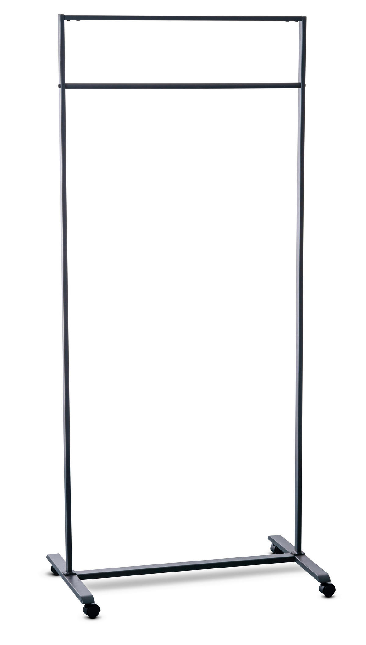 KLEIDERWAGEN in Anthrazit 82/180/50 cm   - Anthrazit, Basics, Kunststoff/Metall (82/180/50cm)