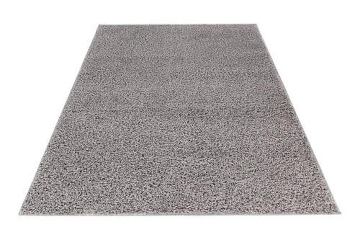 HOCHFLORTEPPICH 80/150 cm My Twist  - Silberfarben, Basics, Textil (80/150cm)