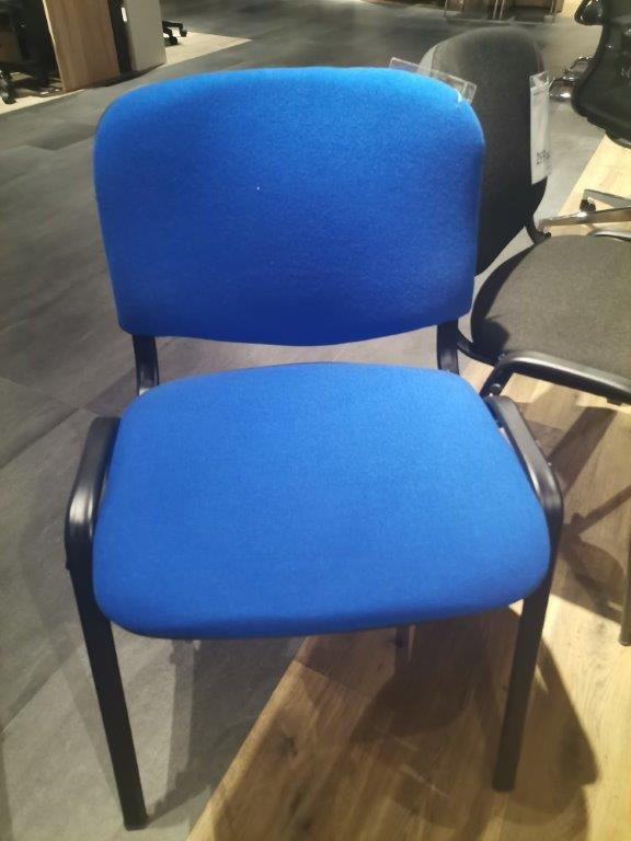 KONFERENCIJSKA STOLICA   metal, plastika, tekstil  - Moderno, metal/tekstil (54/80/55cm)