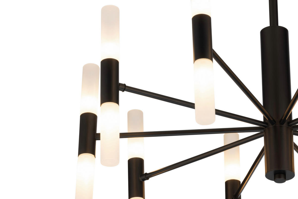 DECKENLEUCHTE 68,5/49,5 cm  - Weiß, Trend, Glas (68,5/49,5cm) - Collett's Monde
