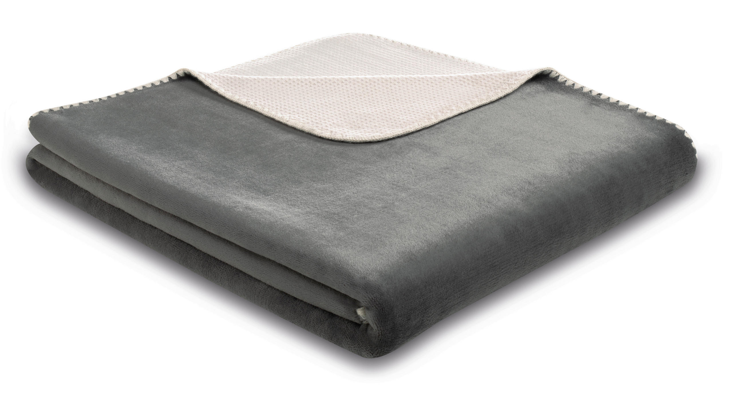 ODEJA 150/200 cm antracit  - antracit, Konvencionalno, umetna masa (150/200cm)