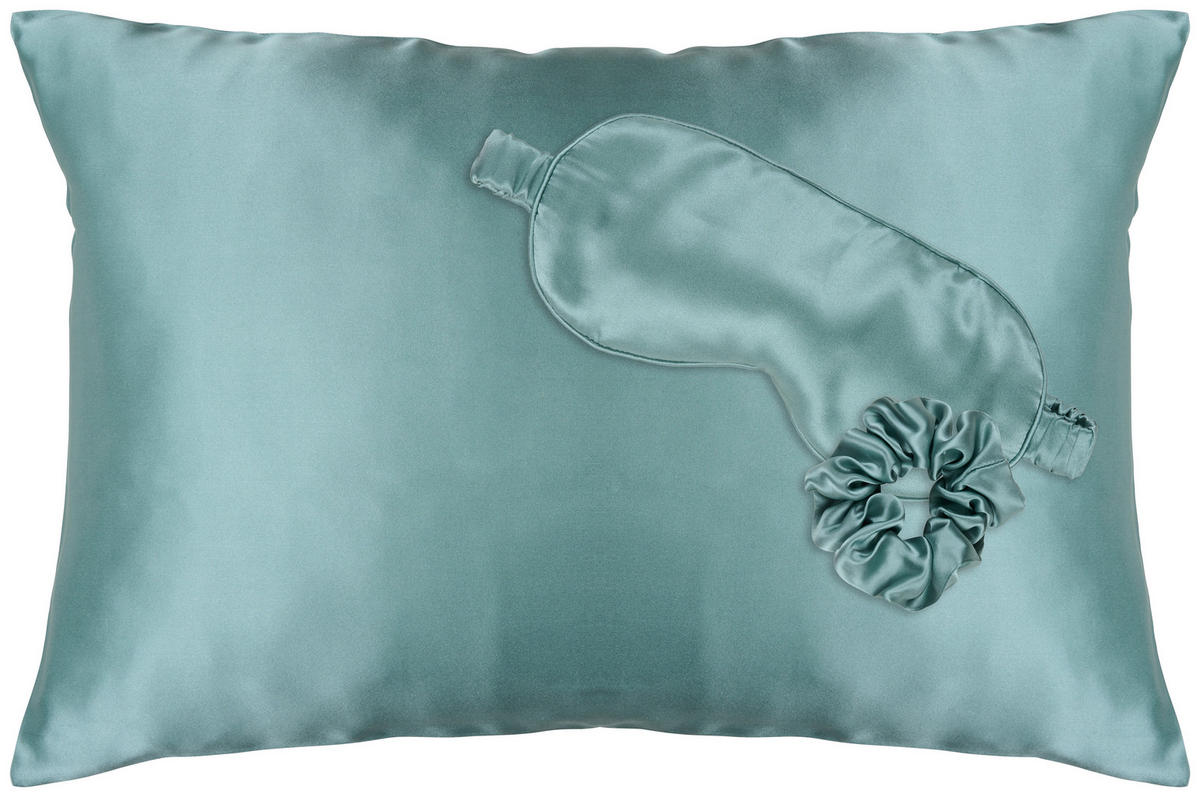 SADA DEKORAČNÝCH VANKÚŠOV 60/40 cm - mätovozelená, Basics, textil (60/40cm) - Novel