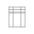 SCHWEBETÜRENSCHRANK in furniert Zirbelkiefer Weiß, Zirbelkieferfarben - Chromfarben/Zirbelkieferfarben, KONVENTIONELL, Glas/Holzwerkstoff (280/240/69cm) - Dieter Knoll SCHWEBETÜRENSCHRANK in furniert Zirbelkiefer Weiß, Zirbelkieferfarben - Chromfarben/Zirbelkieferfarben, KONVENTIONELL, Glas/Holzwerkstoff (280/240/69cm) - Dieter Knoll