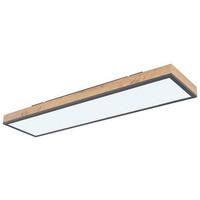 STROPNA LED-SVETILKA  DORO 24 W//2700-6000 K/230 V/ - barve grafita/opal, Basics, kovina/umetna masa (80/20cm) - Globo