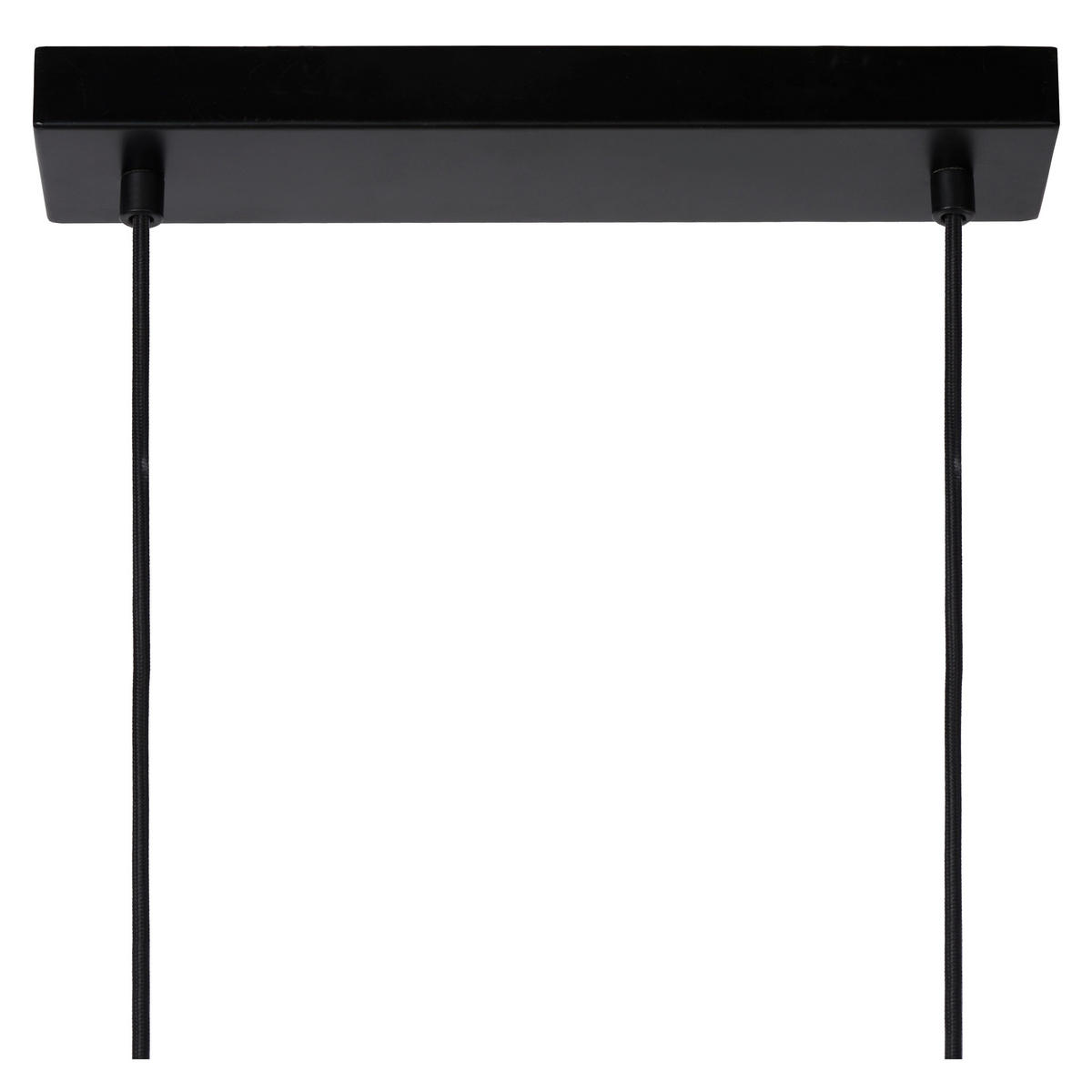 HÄNGELEUCHTE BASKETT 107/23/175 cm   - Schwarz, Basics, Metall (107/23/175cm) - Lucide