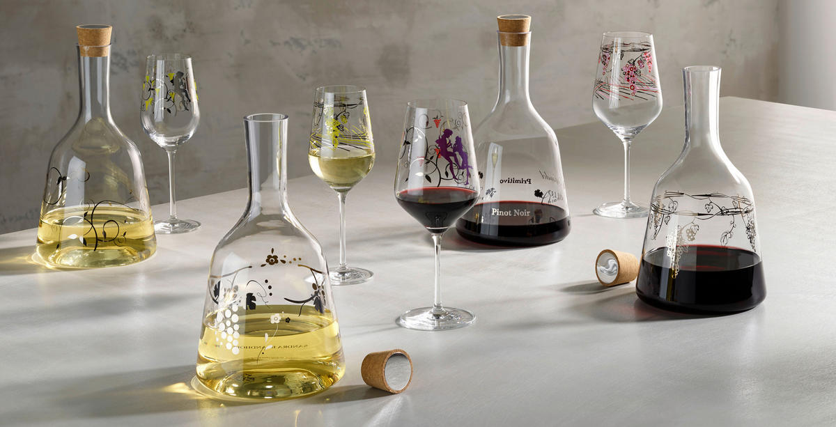 CHAMPAGNERGLAS 205 ml 2-teilig  - Platinfarben/Goldfarben, LIFESTYLE, Glas (7,2/24/7,2cm) - Ritzenhoff