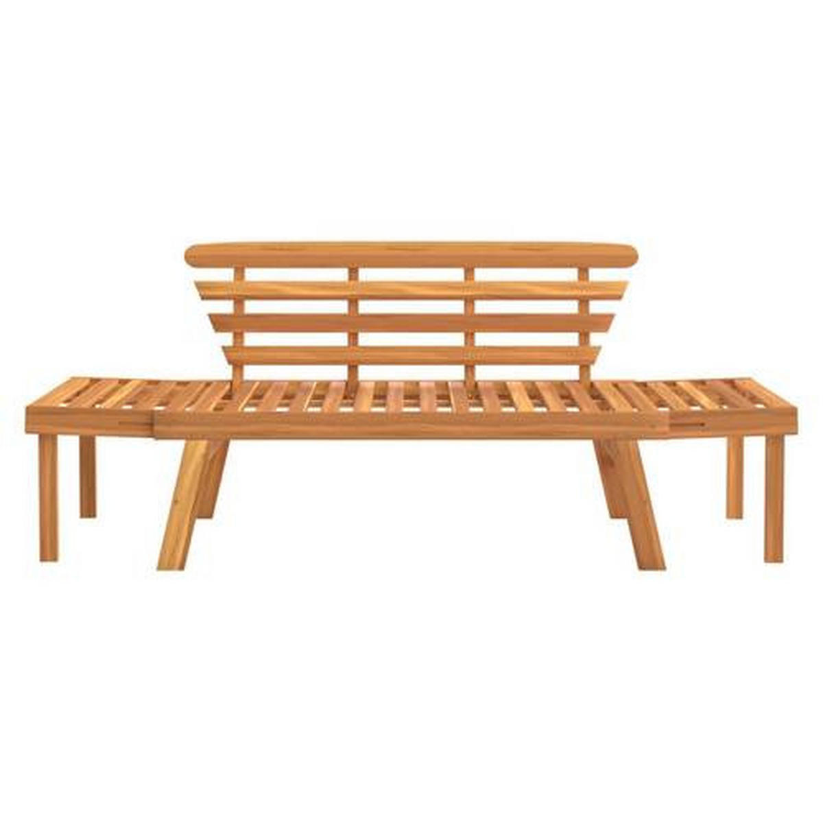 Bancă De Grădină - culoare lemn acacia/gri, Basics, lemn/textil (198/78/68cm) - Ambia Garden