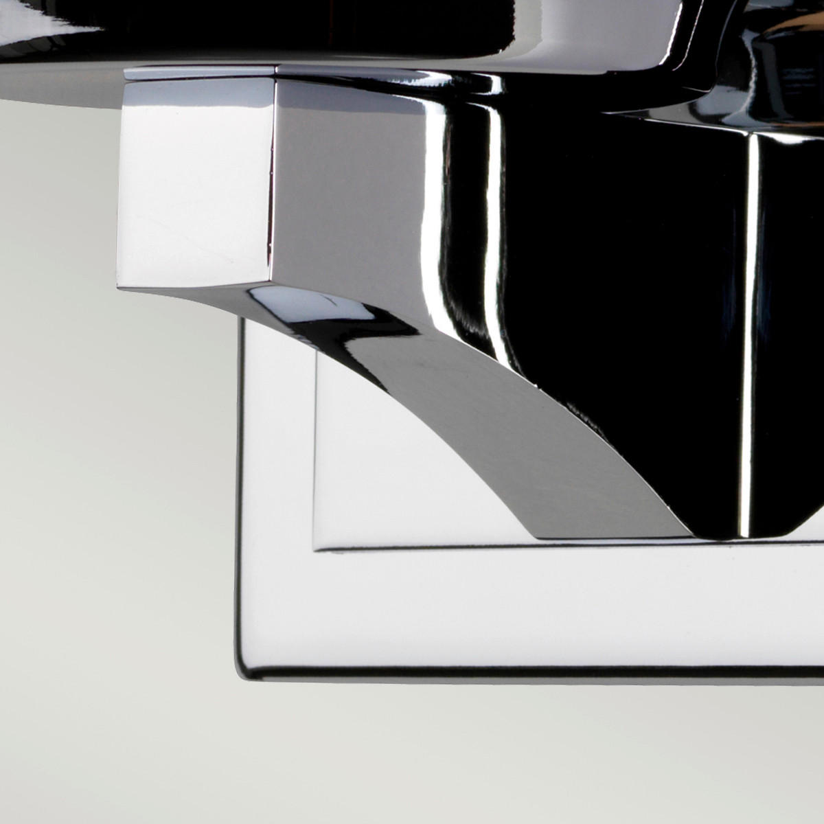 BADEZIMMER-WANDLEUCHTE Elstead Amalia 11.4/12,9/24,1 cm   - Chromfarben, Basics, Glas/Metall (11.4/12,9/24,1cm) - Elstead Lighting