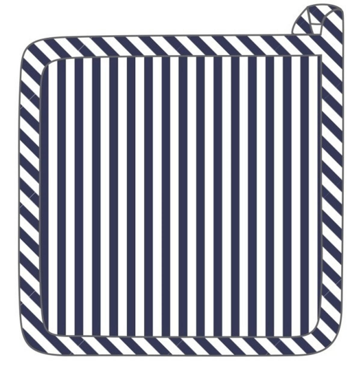 KUHINJSKA PRIJEMALKA - modra, tekstil (20/20cm) - Esposa