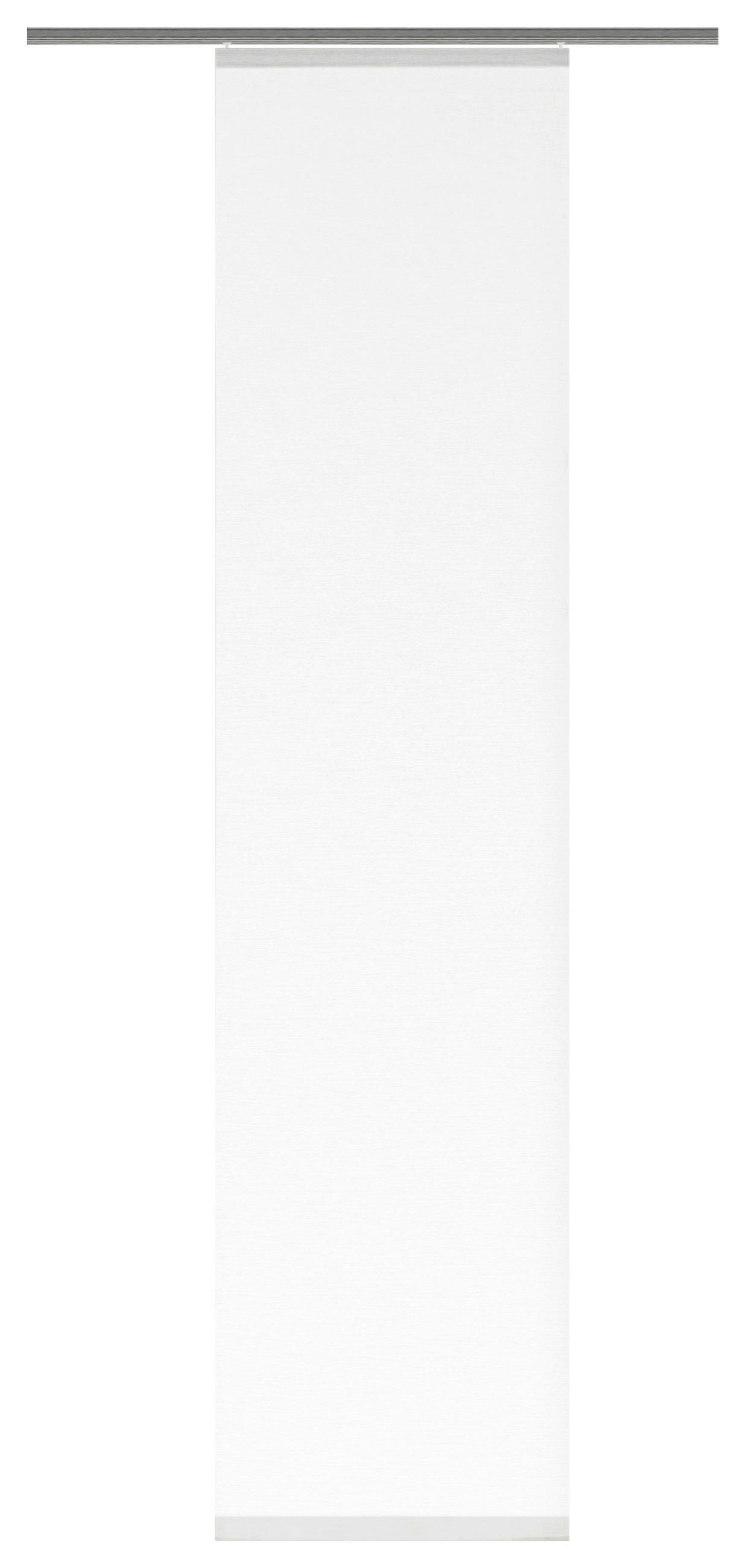 FLÄCHENVORHANG ROM, WEISS in Weiß  - Weiß, Basics, Textil (60/245cm)