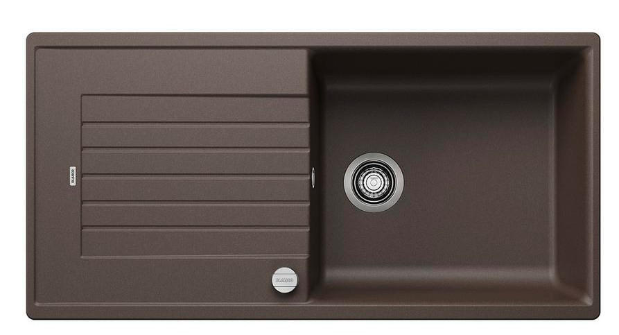 SPÜLE 517567  - Braun, Basics, Stein (100/20,9/50cm) - Blanco