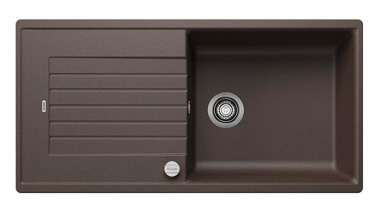 SPÜLE 517567  - Braun, Basics, Stein (100/20,9/50cm) - Blanco