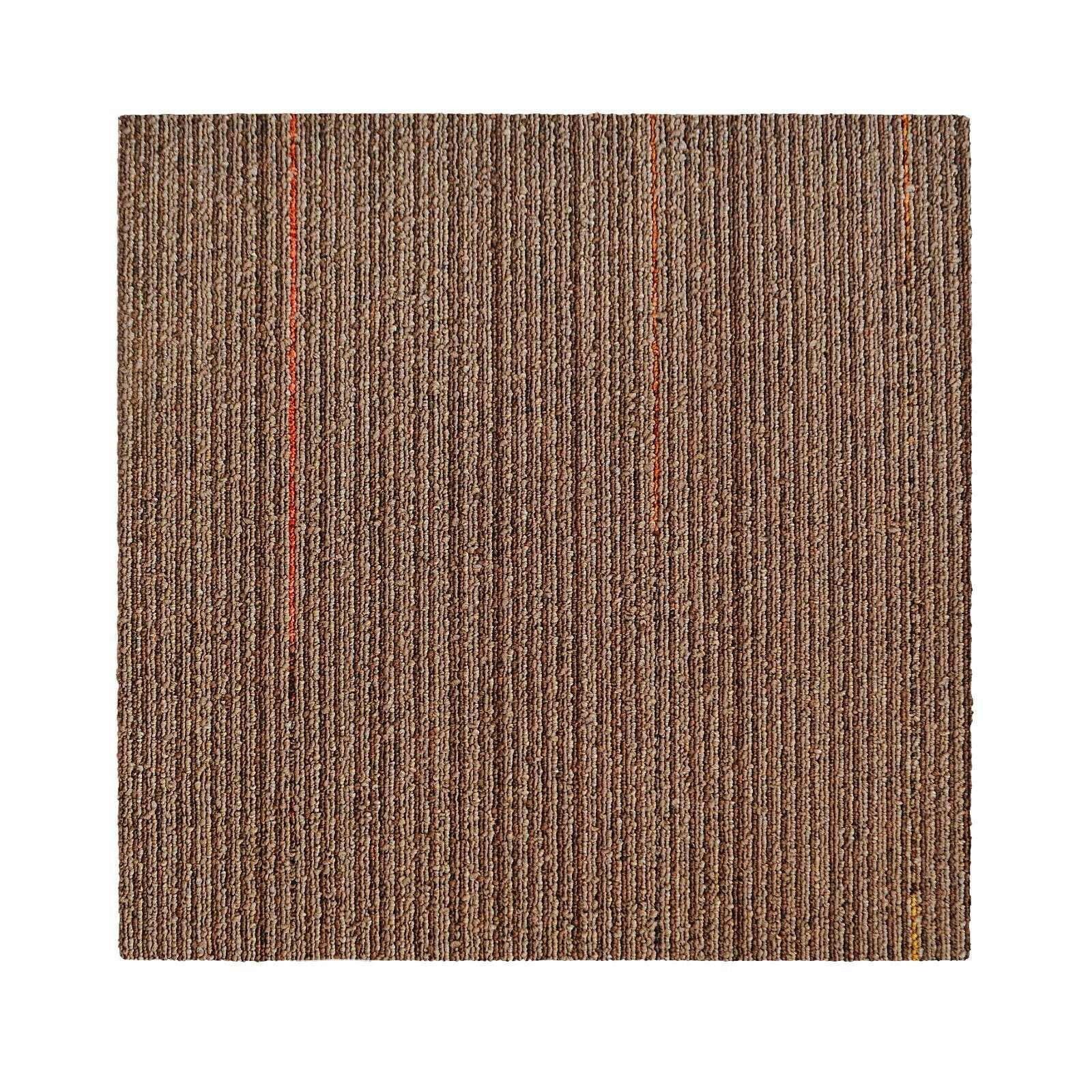 TEPPICHFLIESE - Beige/Braun, Basics, Kunststoff/Textil (50/50cm) - Esposa