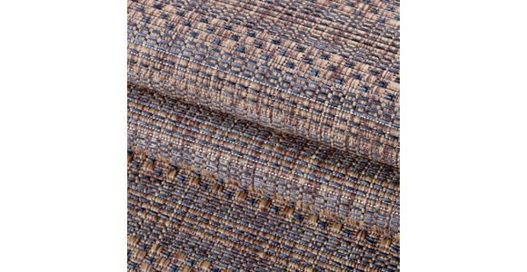 In- und Outdoorteppich 80/150 cm Zagora Braun, Schwarz - Schwarz/Braun, Basics, Textil (80/150cm) - Novel