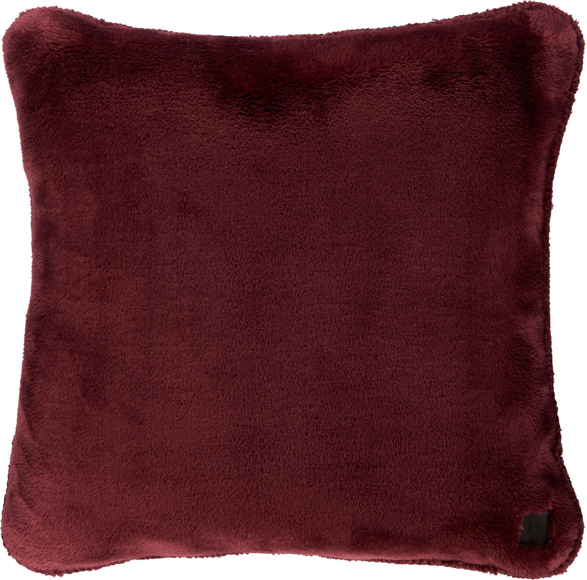 POTAH NA POLŠTÁŘ  48/48 cm - bordeaux, textil (48/48cm) - Dieter Knoll