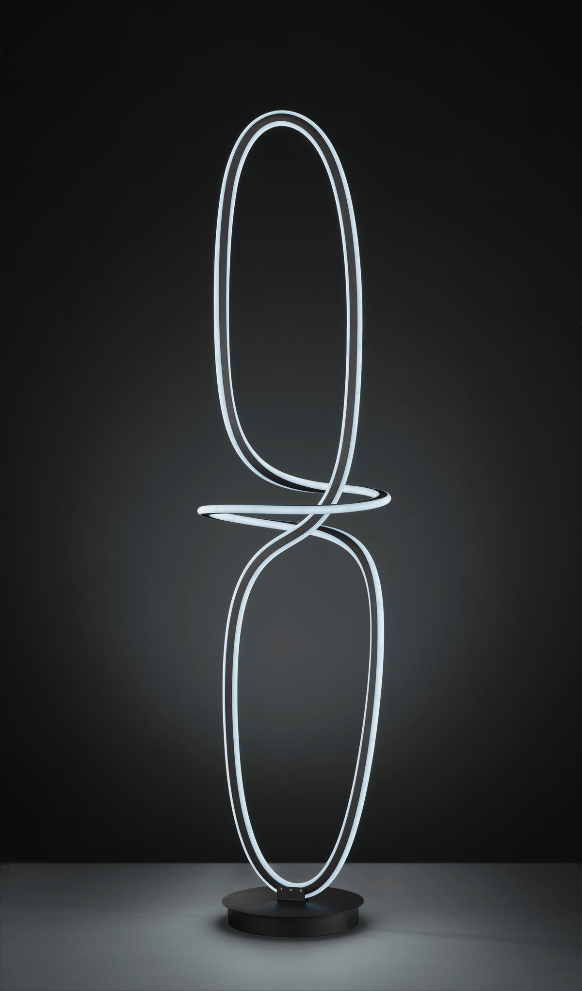 LED-GOLVLAMPA 36/156 cm    - svart, Design, metall/plast (36/156cm)
