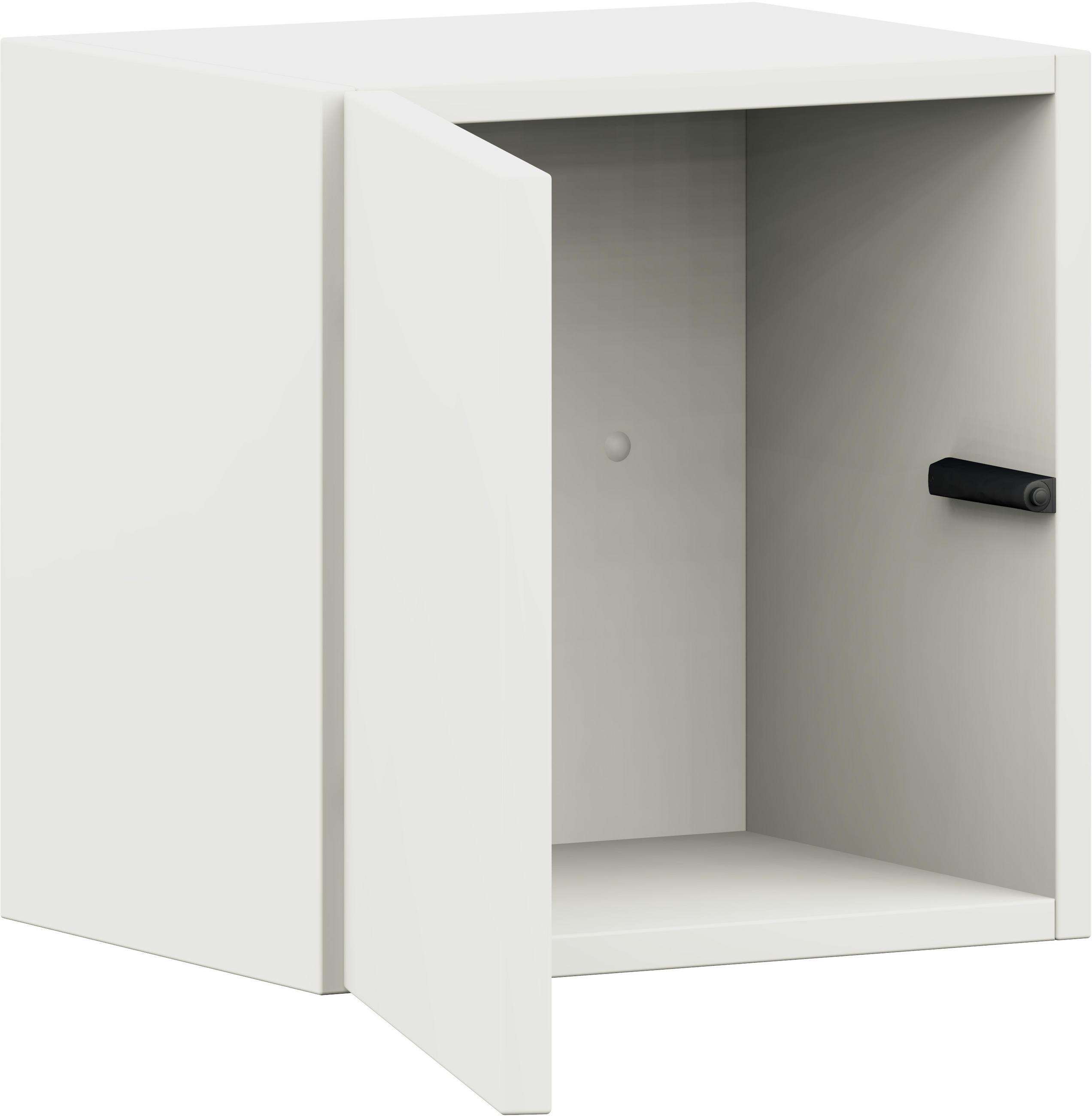 Thumbnail - Cantus Hängeelement, Weiß, Holzwerkstoff, 34x34x26.9 cm, Made in Germany, hängend, in verschiedenen Holzdekoren erhältli...