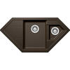 SPÜLE SIGC150UBRO  - Bronzefarben, Basics, Stein (100,2/50cm) - Schock