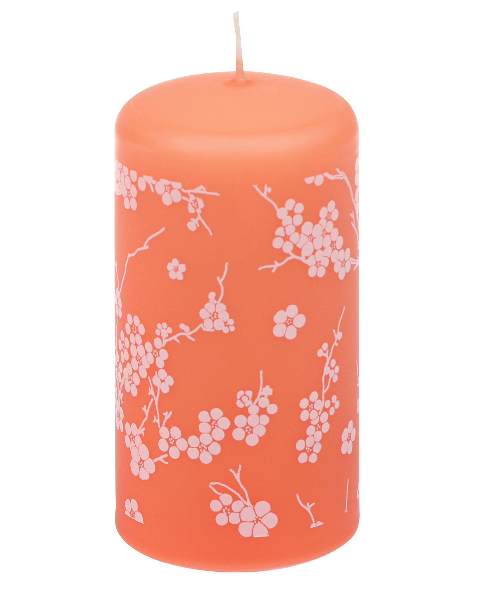 KERZE - Koralle, Trend, Naturmaterialien (5,7/11cm)