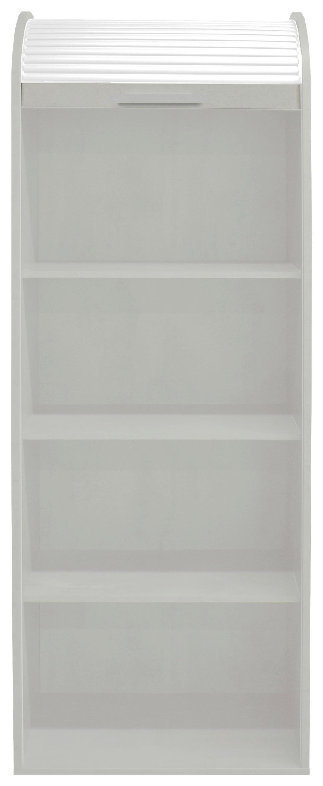 AKTENSCHRANK Weiß, Hellgrau  - Hellgrau/Weiß, MODERN, Holzwerkstoff/Kunststoff (69/192/44cm) - Livetastic
