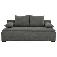 KANAPÉÁGY szürke  - fekete/szürke, Konventionell, műanyag/textil (207/94/90cm) - Venda