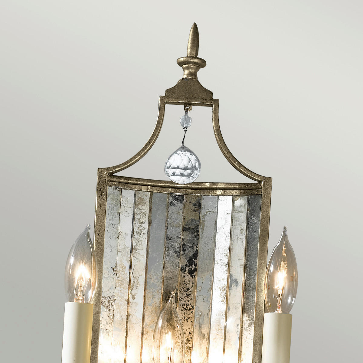 VÄGGLAMPA Elstead Gianna 27/11,4/69,2 cm   - silver, Basics, metall (27/11,4/69,2cm) - Elstead Lighting