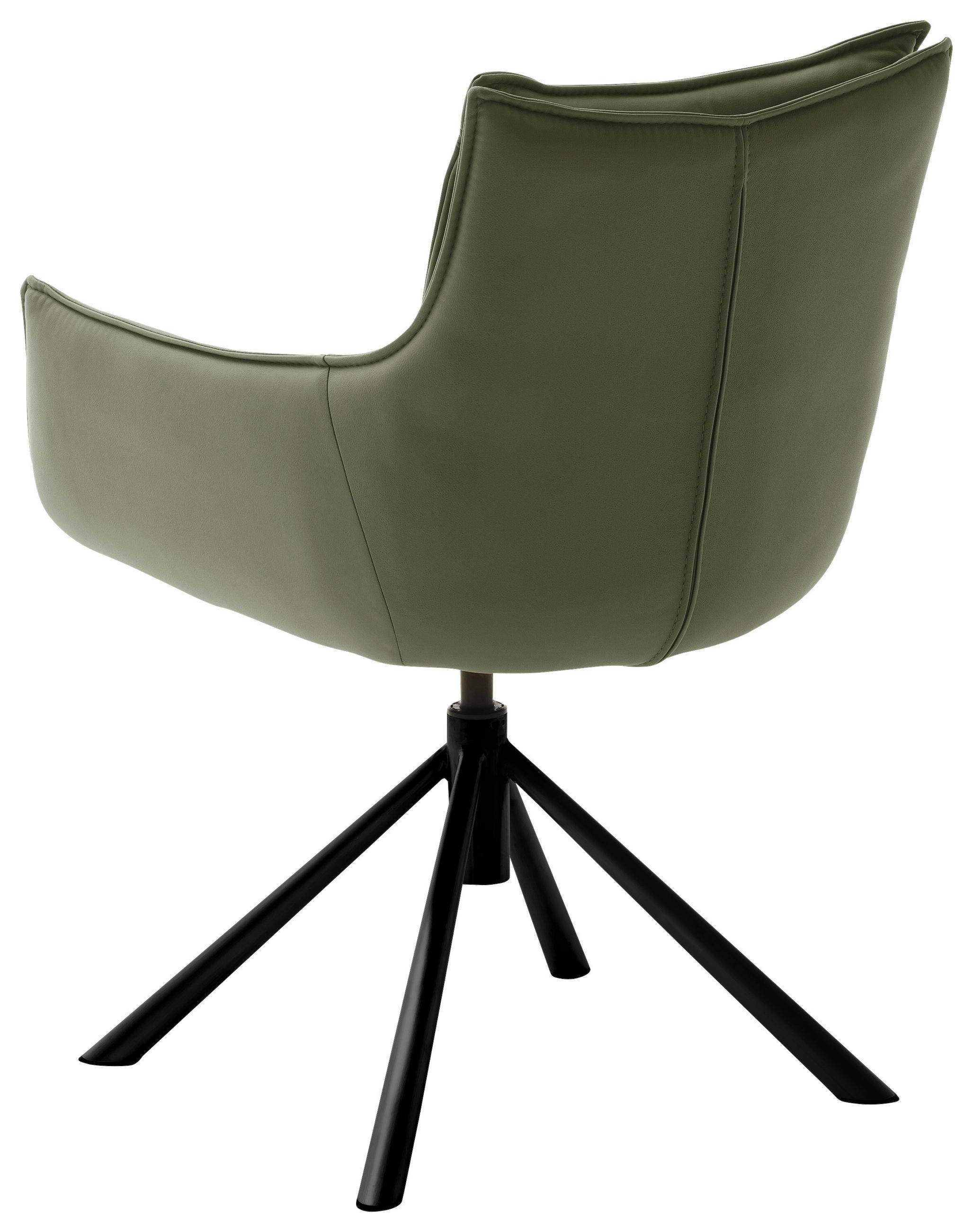 STOLICA SA RUKONASLONOM  crna, maslinasto zelena       - maslinasto zelena/crna, Dizajnerski, metal/tekstil (60/90/65cm) - Novel