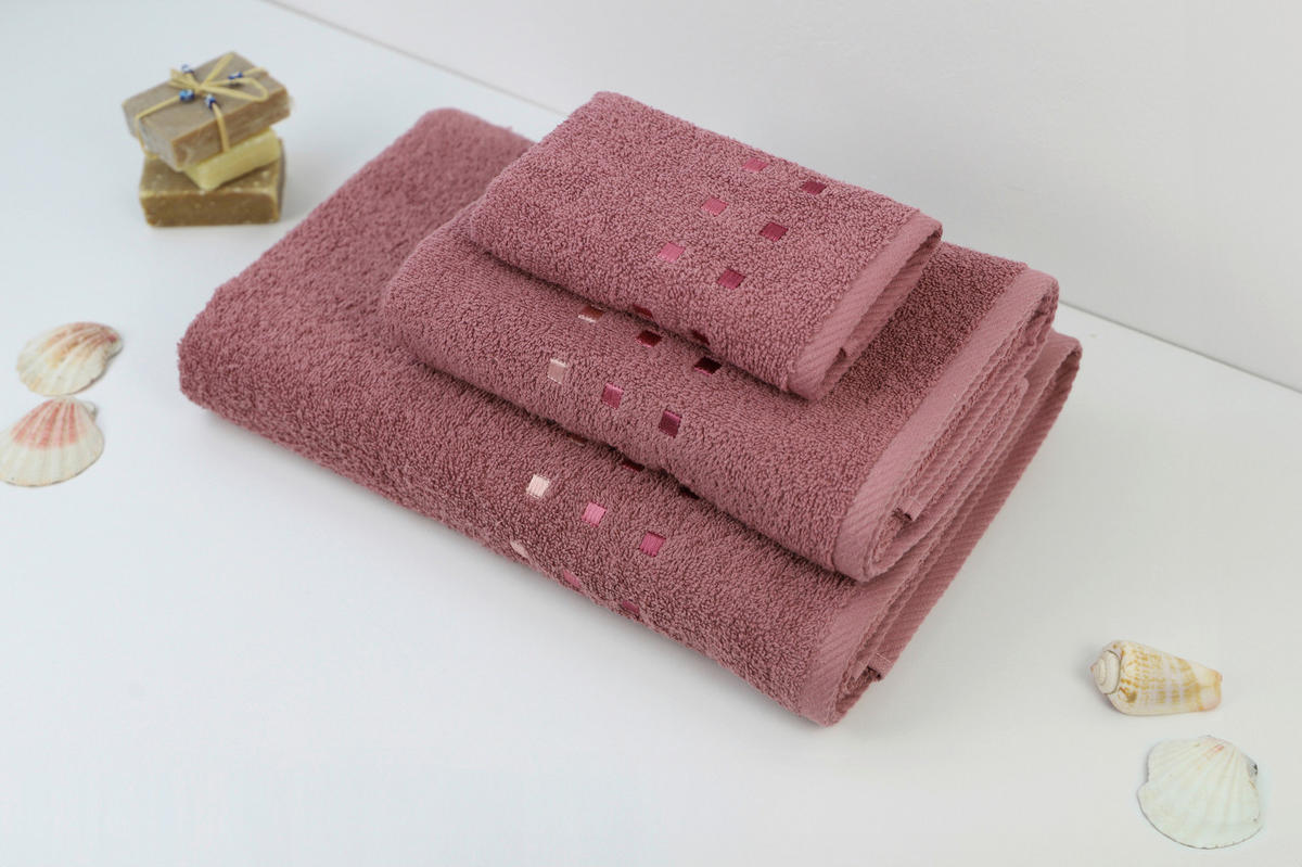 OSUŠKA DO SPRCHY, 70/140 cm, starorůžová - starorůžová, Konvenční, textil (70/140cm) - Esposa