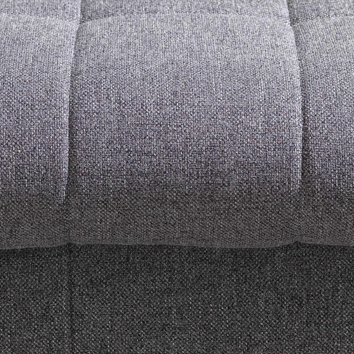 SCHLAFSOFA in Webstoff Grau  - Chromfarben/Rostfarben, Design, Kunststoff/Textil (205/88/96cm) - Ti'me