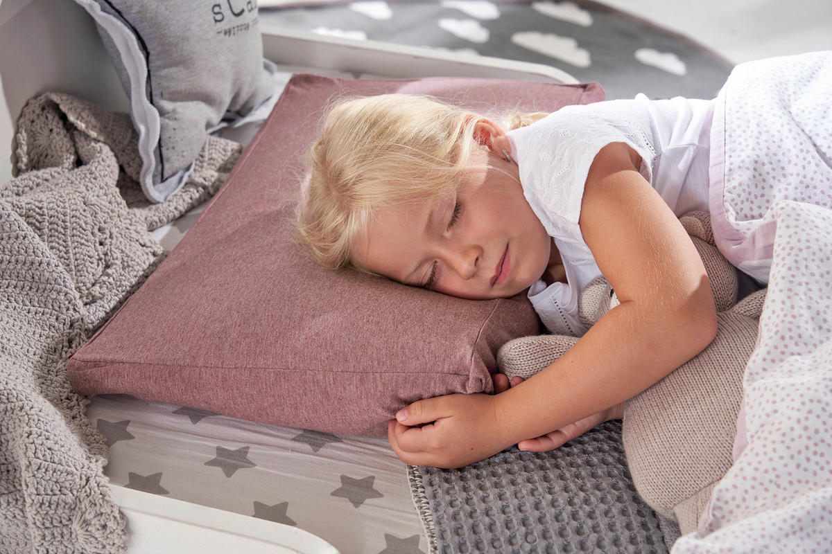 BABYKISSEN 50/7/32 cm  - Weiß, Basics, Textil (50/7/32cm) - Theraline