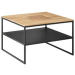 COUCHTISCH in Holz 65/65/41 cm  - Schwarz, Design, Holz/Metall (65/65/41cm) - Johann Jakob