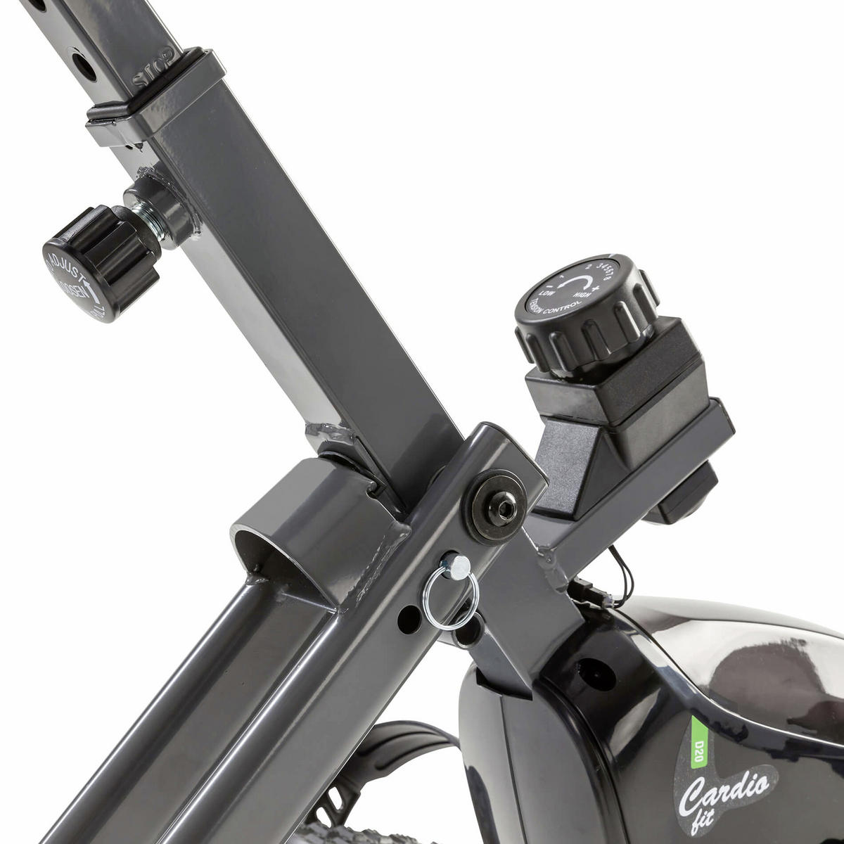 HEIMTRAINER CARDIO FIT D20 - Schwarz/Grau, Basics, Kunststoff/Metall (94,5/46/114cm) - Tunturi