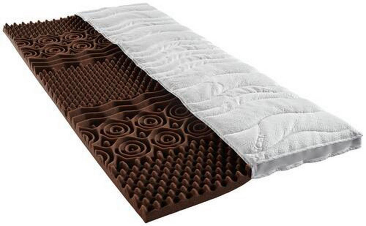 TOPPER 90/200 cm Höhe ca. 6 cm  - Weiss, Basics, Textil (90/200cm) - FAN