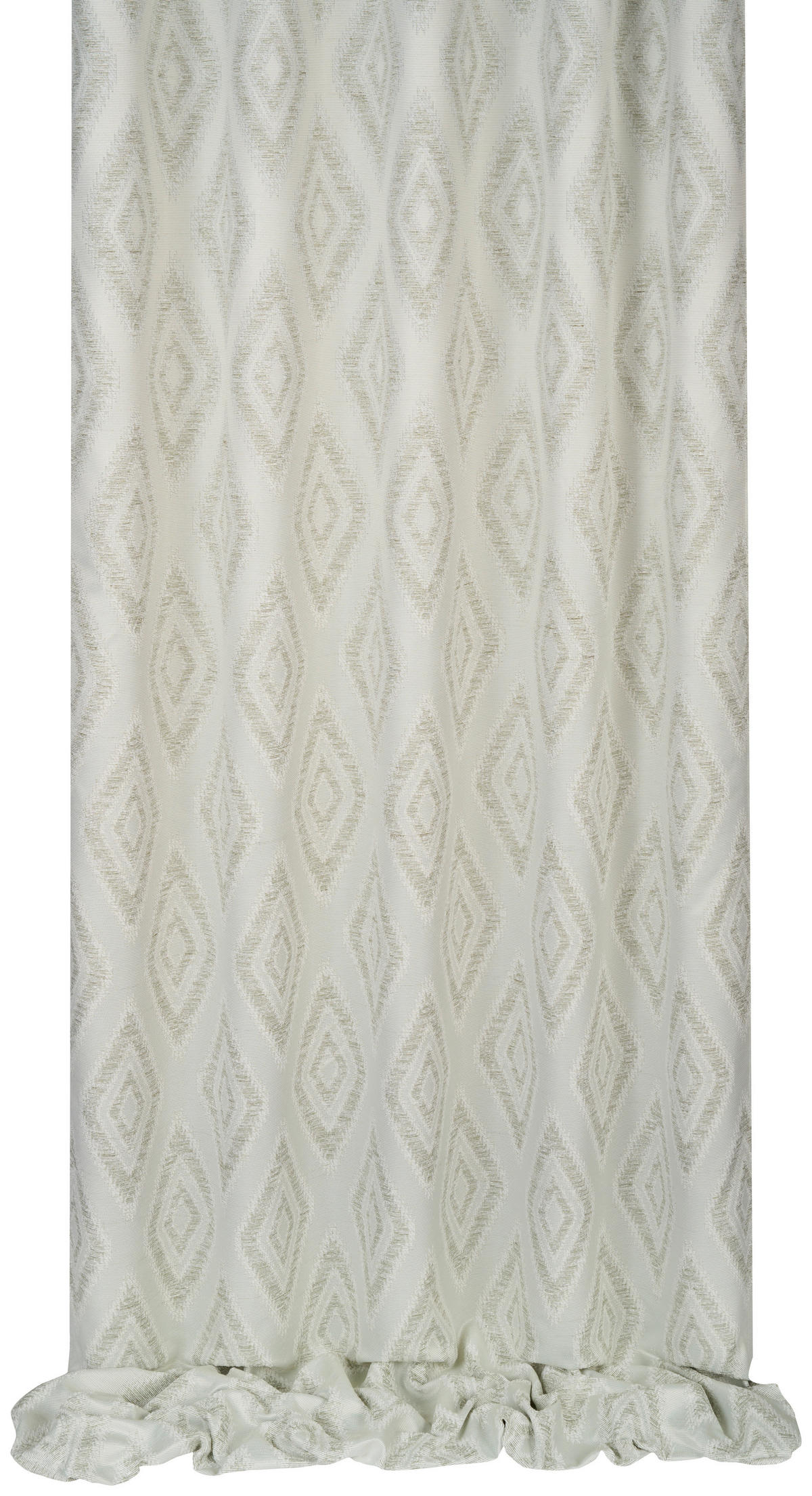 DEKOSTOFF per lfm halbtransparent  - Grün, KONVENTIONELL, Textil (140cm) - Esposa