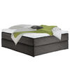 BOXSPRINGBETT 160/200 cm  in Anthrazit  - Anthrazit/Schwarz, Design, Textil (160/200cm) - home24