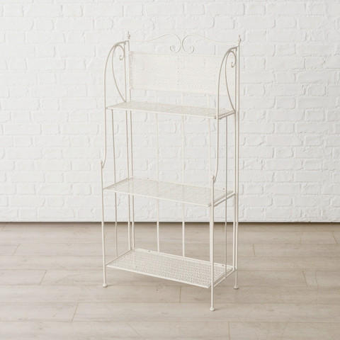 POLC fehér  - fehér, Basics, fém (59,6/29,2/120cm)