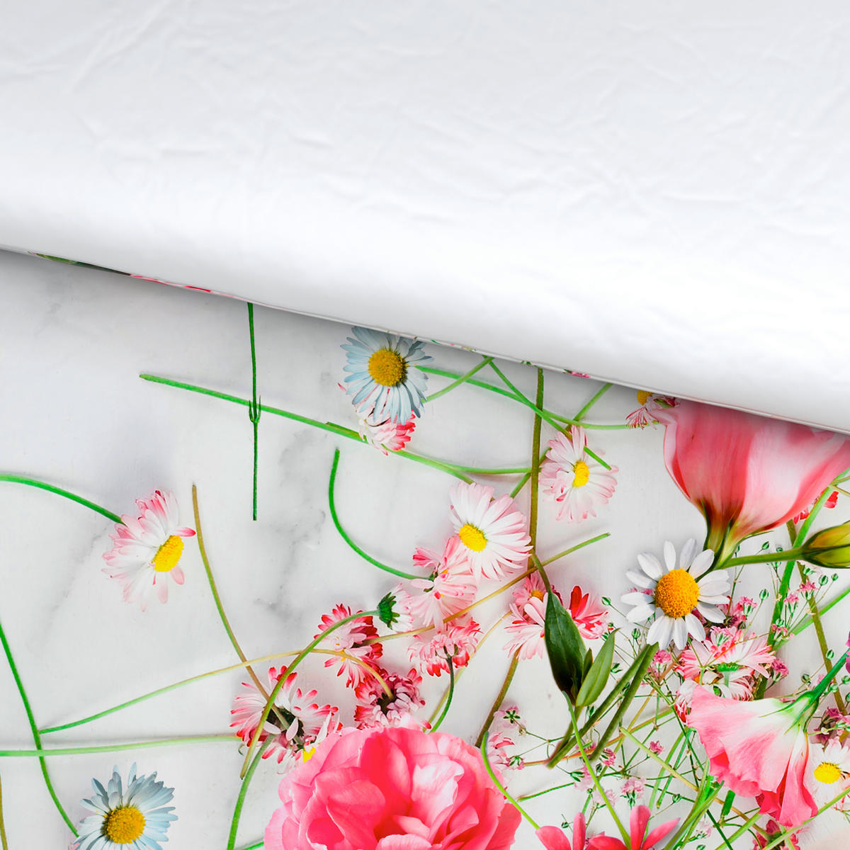 WENDEBETTWÄSCHE Satin 155/220 cm  - Multicolor, Textil (155/220cm) - Esposa