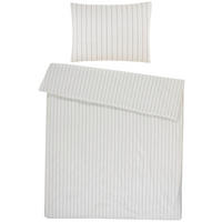 BETTWÄSCHESET Satin 160/210 cm  50 cm/70 cm  - Weiss, Basics, Textil (160/210cm) - Ambiente