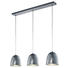 HÄNGELEUCHTE - Silberfarben/Nickelfarben, Basics, Glas/Metall (80/130cm) HÄNGELEUCHTE - Silberfarben/Nickelfarben, Basics, Glas/Metall (80/130cm)