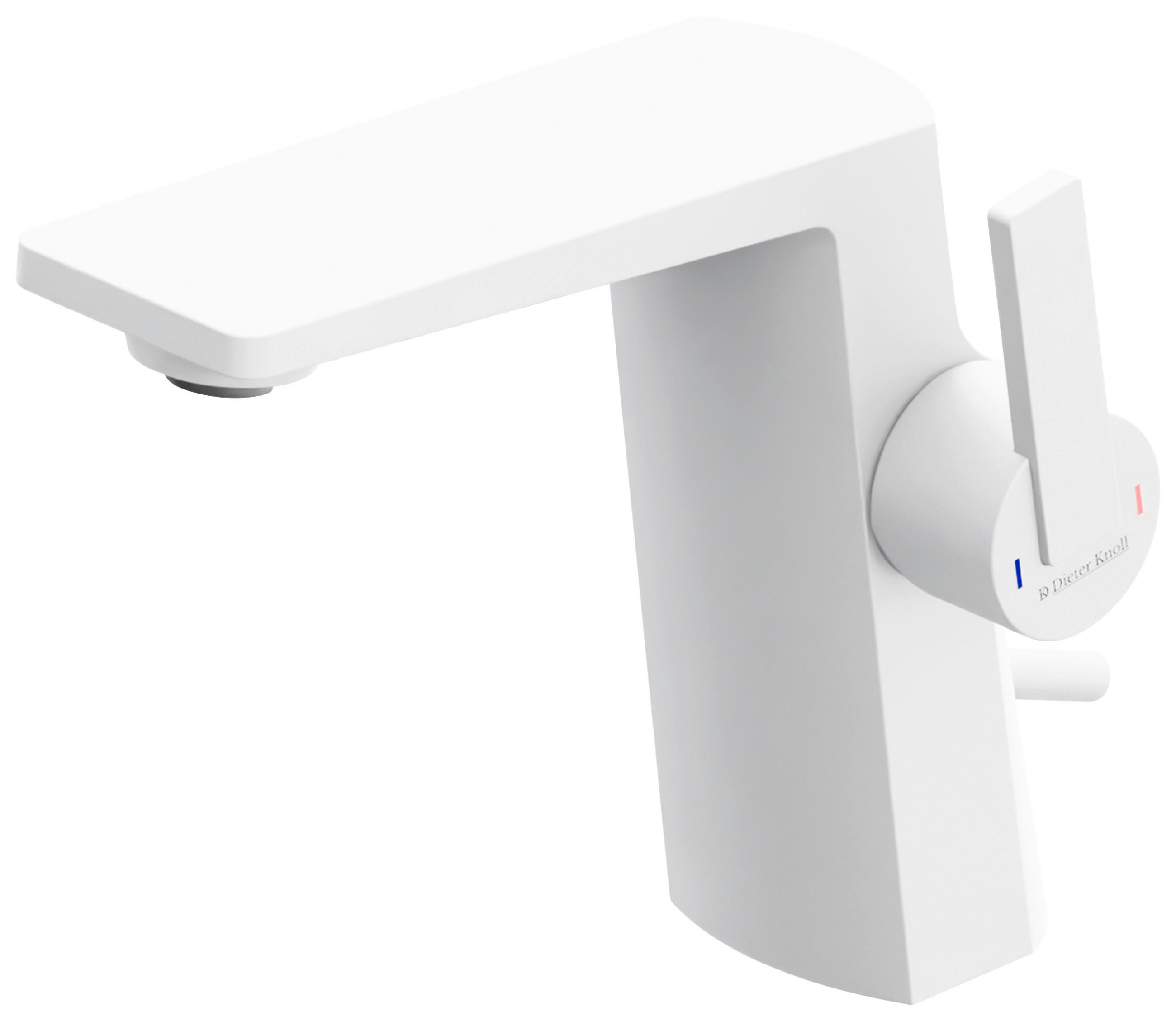 WASCHTISCHARMATUR 164 1000 W  - Weiß, MODERN, Metall (3,5/15,3/18cm) - Dieter Knoll