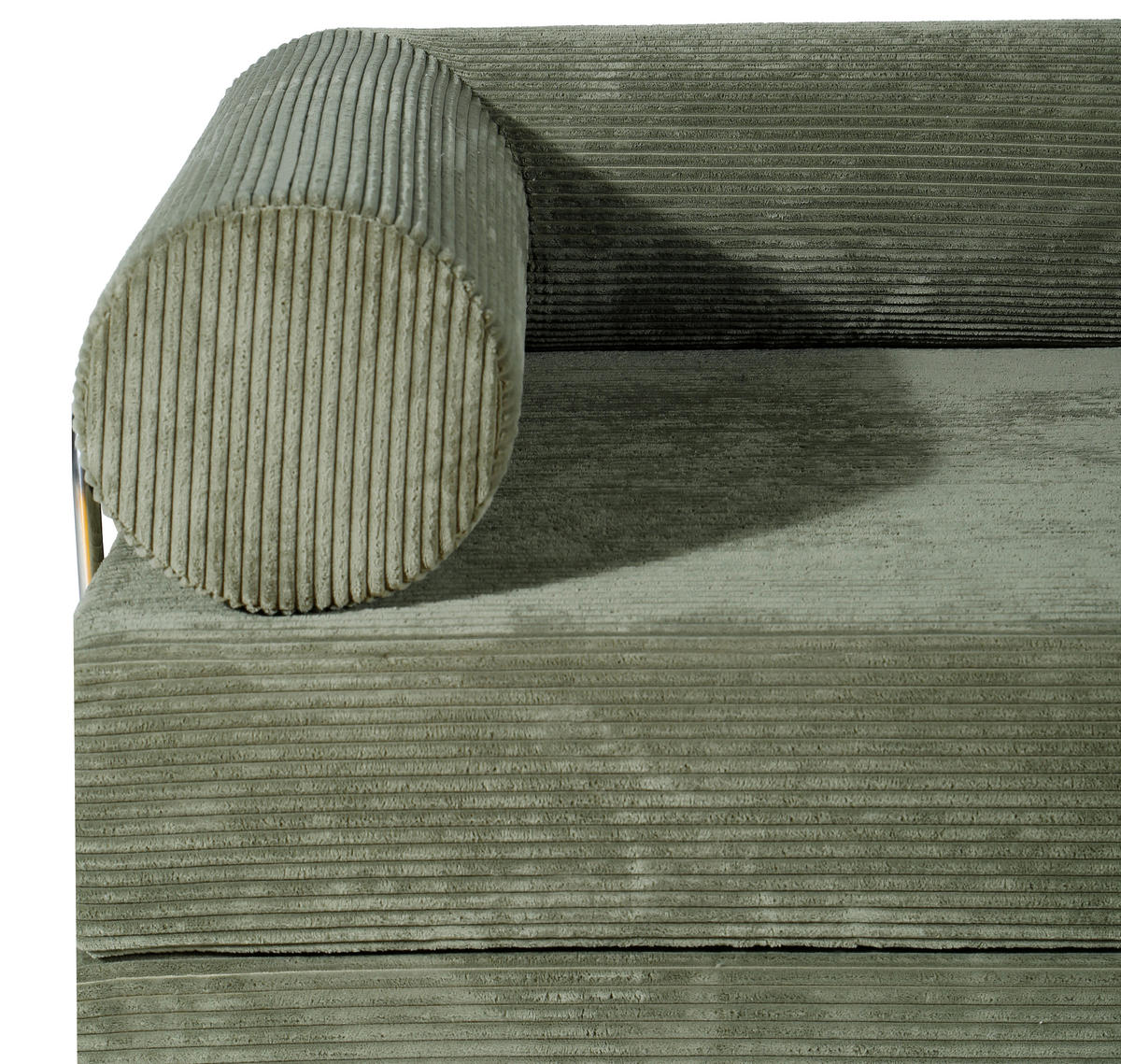 SESSEL in Cord Grün  - Grün, Design, Textil (180/70/100cm) - P & B