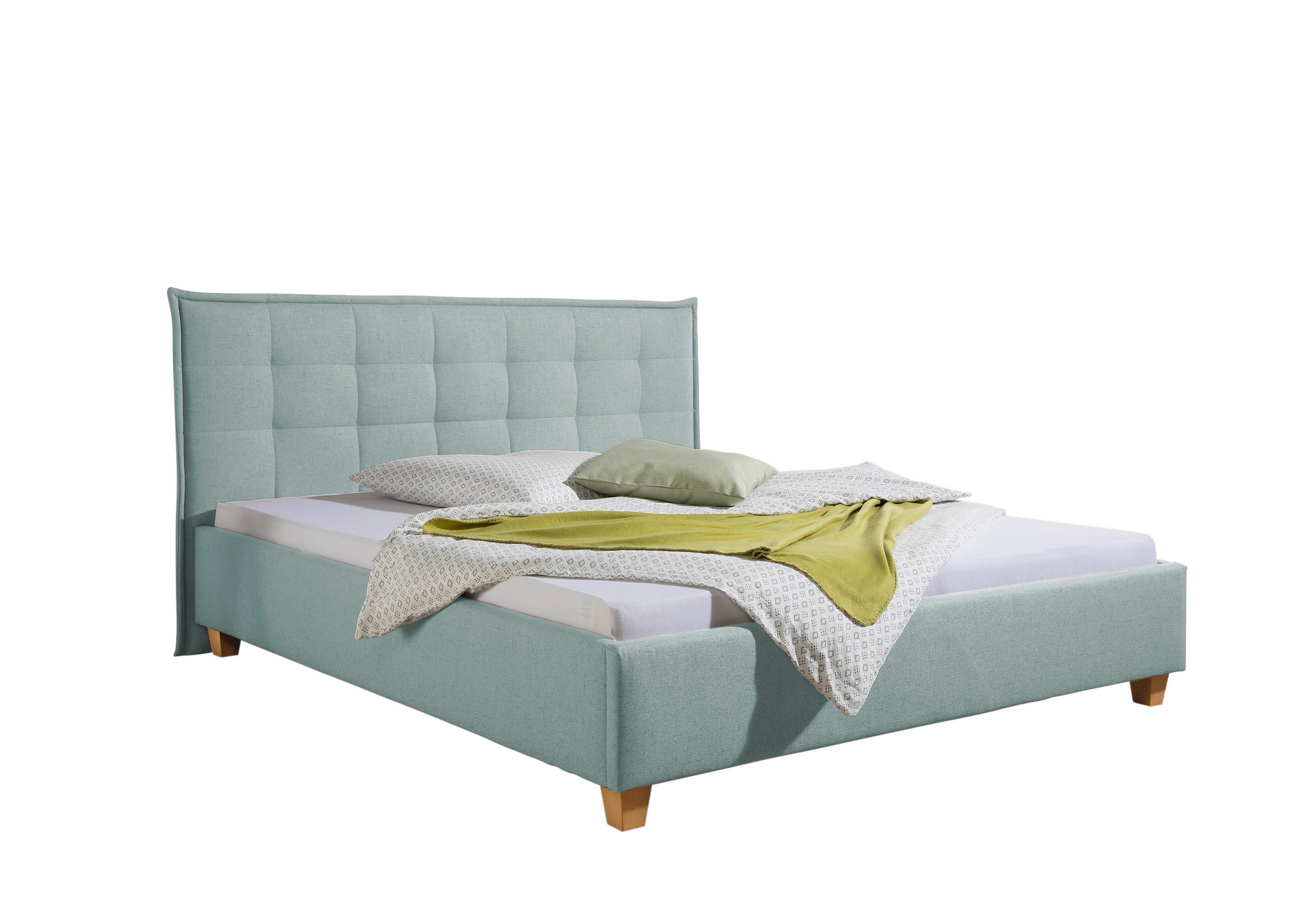 Livetastic Polsterbett Tracy Petrol 200x200 cm
