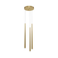 PENDELLAMPA Cascade 26/219.3 cm  - mässingsfärgad, Design, metall (26/219.3cm) - MAYTONI
